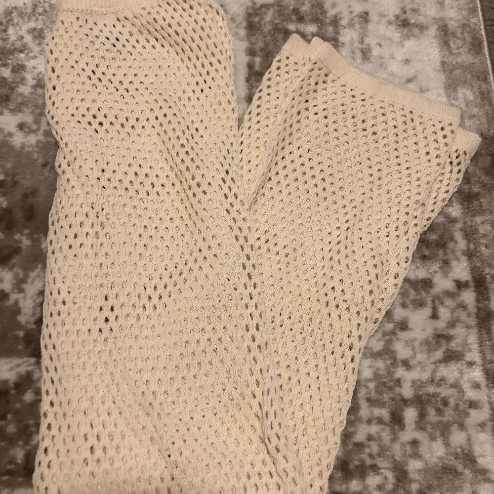 Crotchet Wide Leg Cover Up Pants - Picture 2 of 2